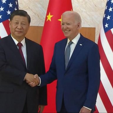 VIDEO: Biden meets with China’s Xi in person for 1st time since taking office