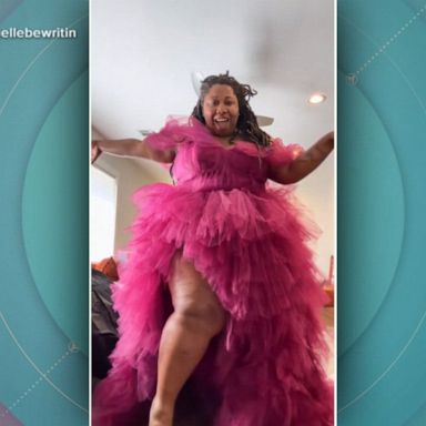 VIDEO: Superfan uses TikTok to ask Lizzo to borrow special dress