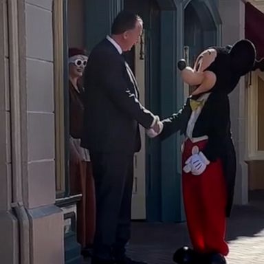 VIDEO: The story behind viral video of Walt Disney look-a-like surprising Mickey Mouse