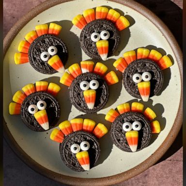 VIDEO: How to make no-bake turkey Oreos 