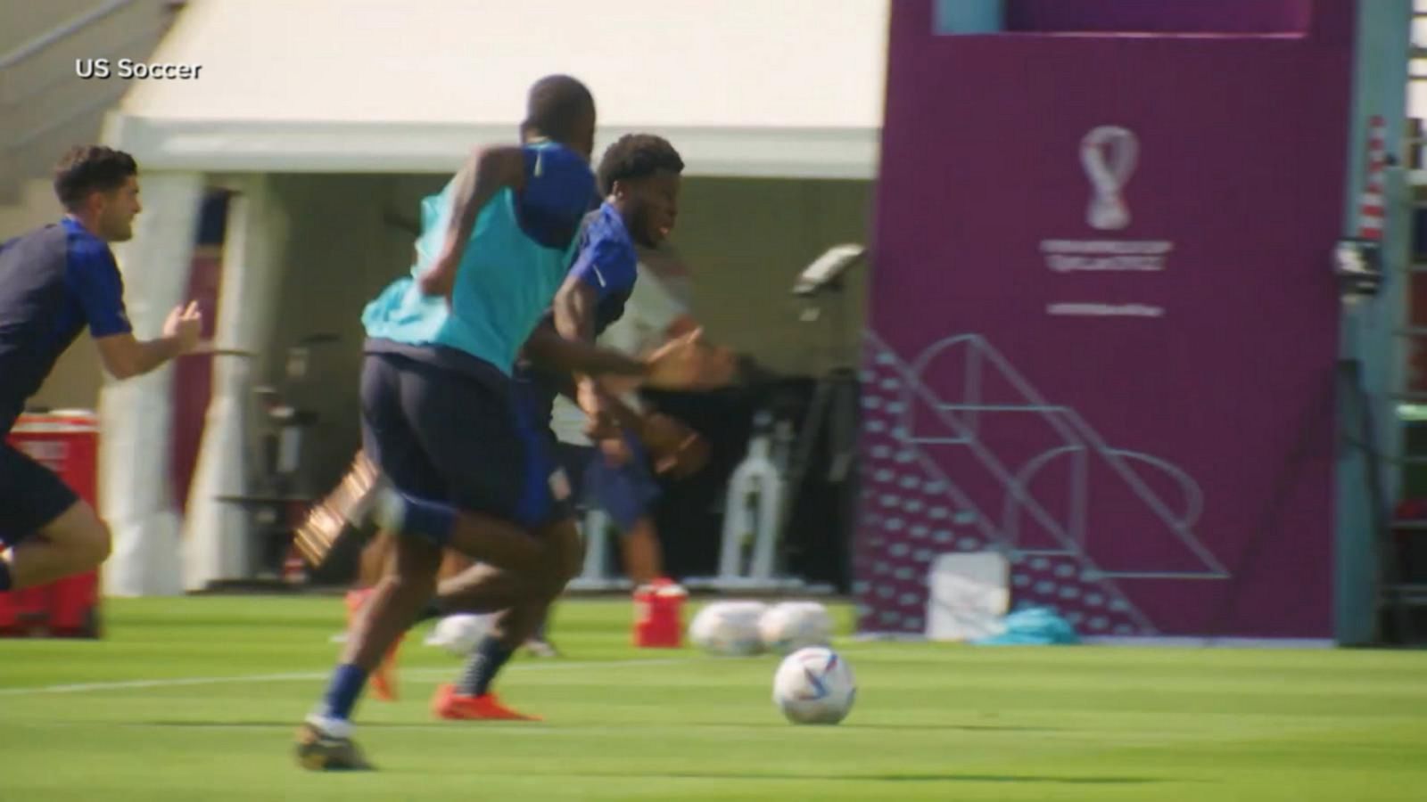 VIDEO: Team USA prepares for 1st game at controversial Qatar World Cup