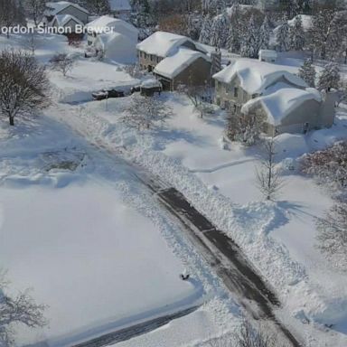 VIDEO: Parts of Buffalo buried under 6 feet of snow