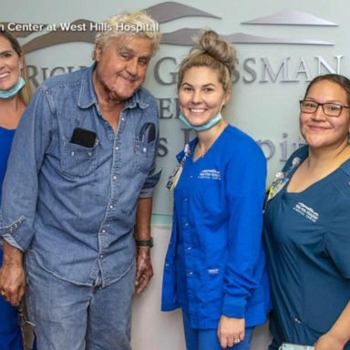 VIDEO: Jay Leno released from hospital after suffering severe burns