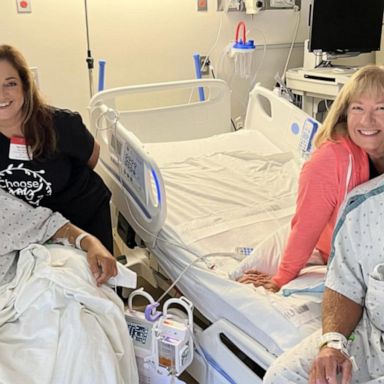 VIDEO: Two couples bonded over kidney donations