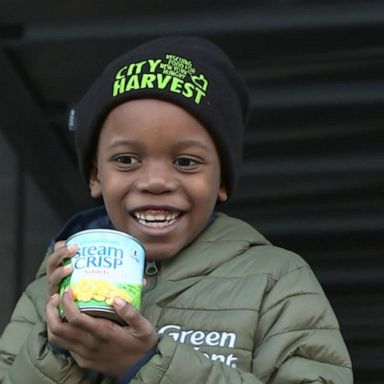 VIDEO: Viral ‘Corn Kid’ gives back for Thanksgiving