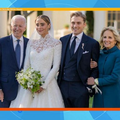 VIDEO: President Biden’s oldest granddaughter ties the knot at the White House