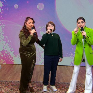 VIDEO: Gloria, Sasha and Emily Estefan preview 'Estefan Family Christmas'