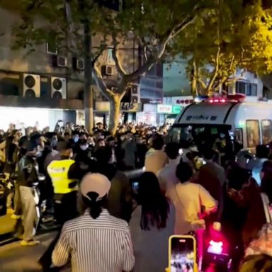 VIDEO: Unrest sweeps China as citizens take to the streets over COVID crackdown