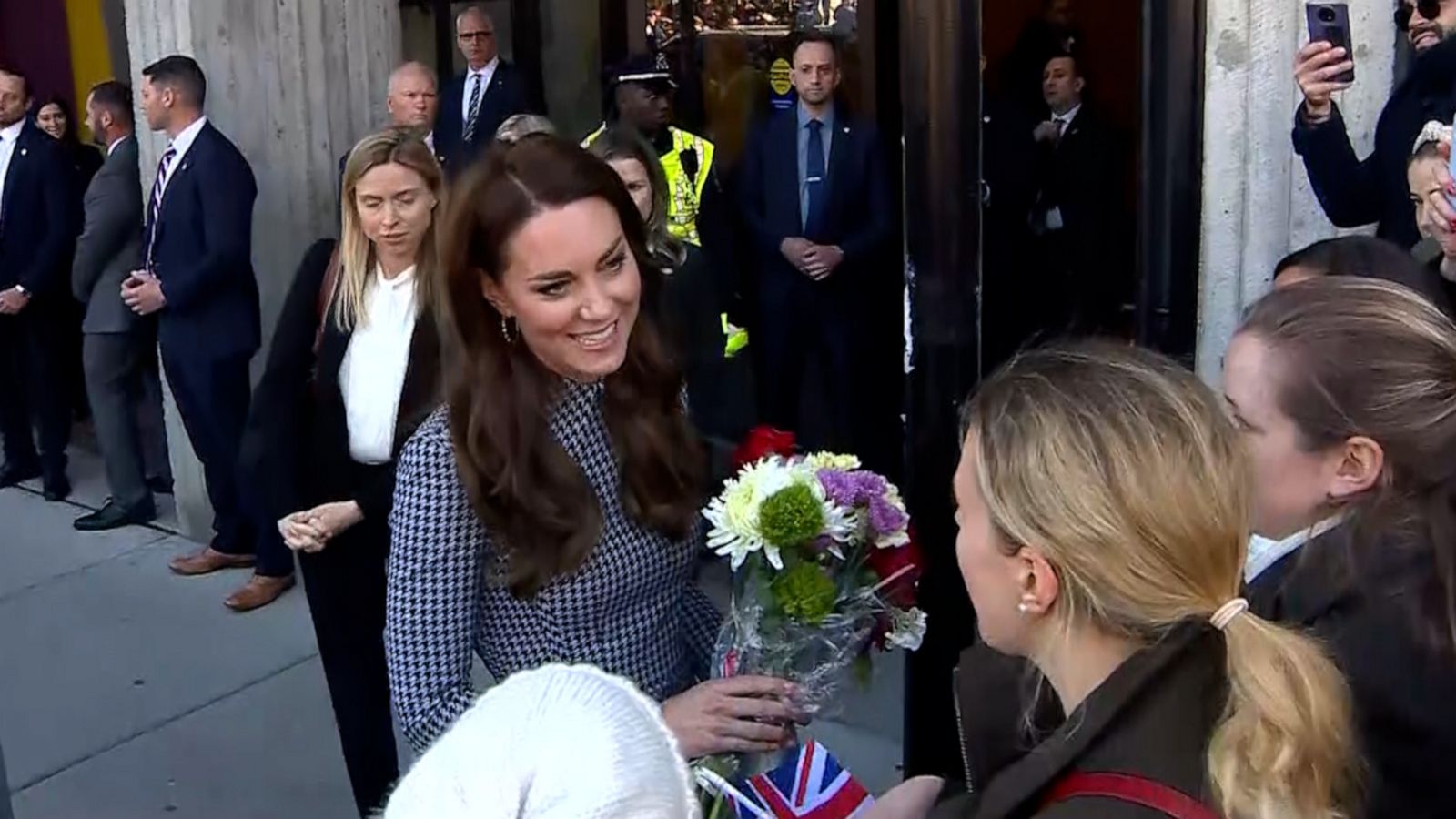 VIDEO: Princess Kate greets fans outside Harvard University