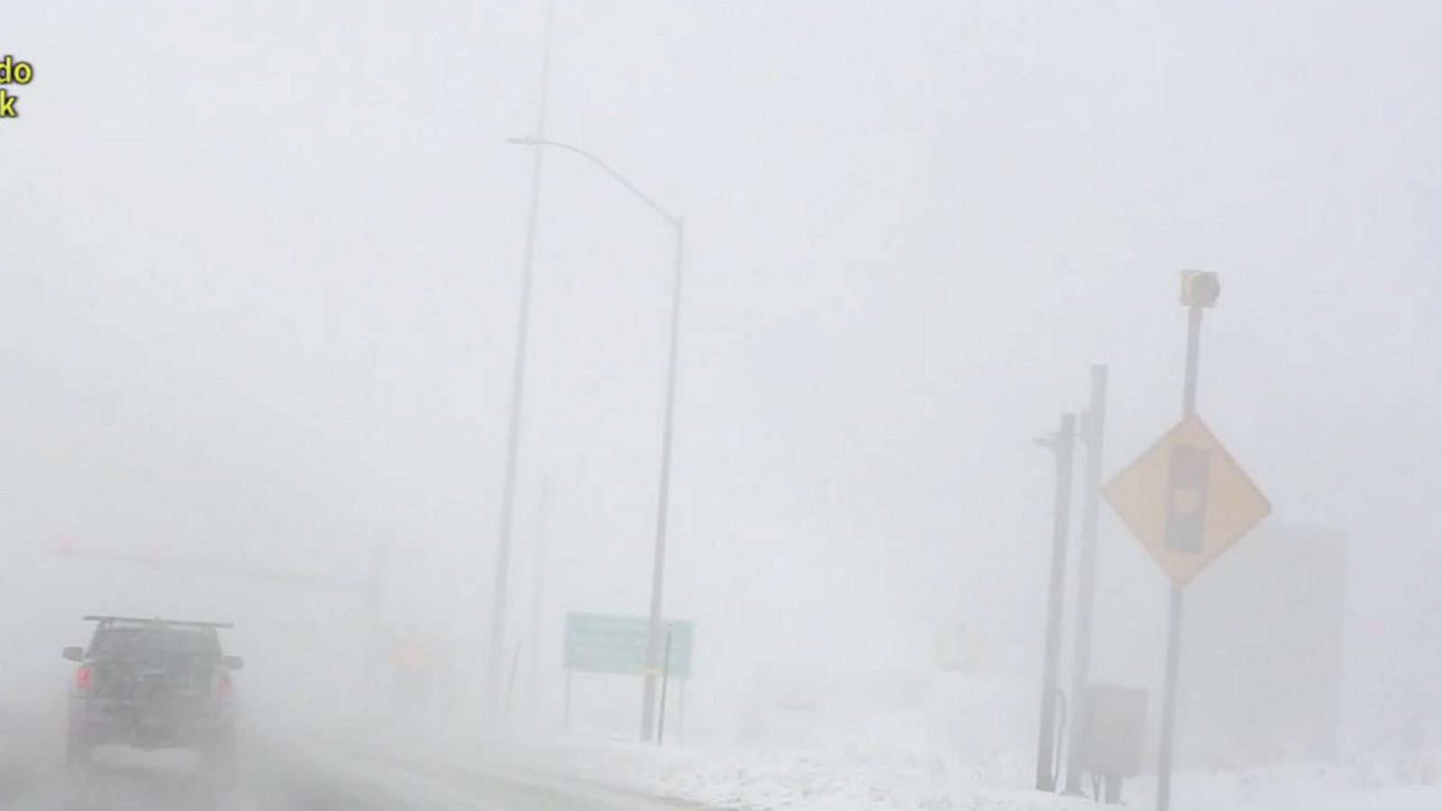 VIDEO: Snow and bitter cold air sweep across the country