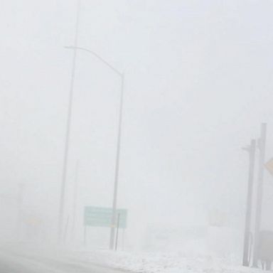 VIDEO: Snow and bitter cold air sweep across the country