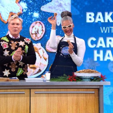 VIDEO: Chef Carla Hall shares her cranberry white chocolate oatmeal cookie recipe