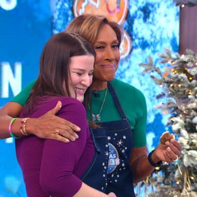 VIDEO: ‘GMA’ viewer shares her Robin Roberts-inspired cookie