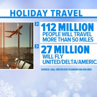 VIDEO: What to expect as Christmas travel rush begins