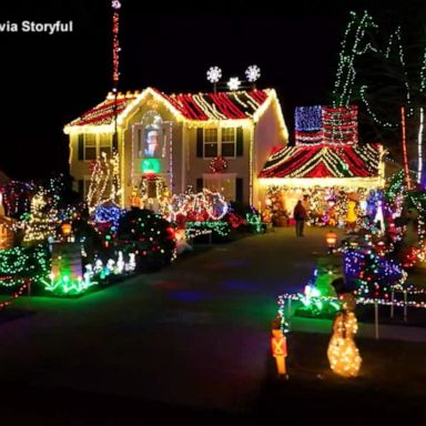 VIDEO: Christmas light show that almost wasn’t