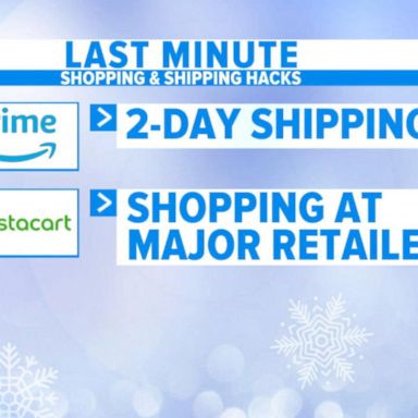 VIDEO: Last-minute shopping and shipping hacks 