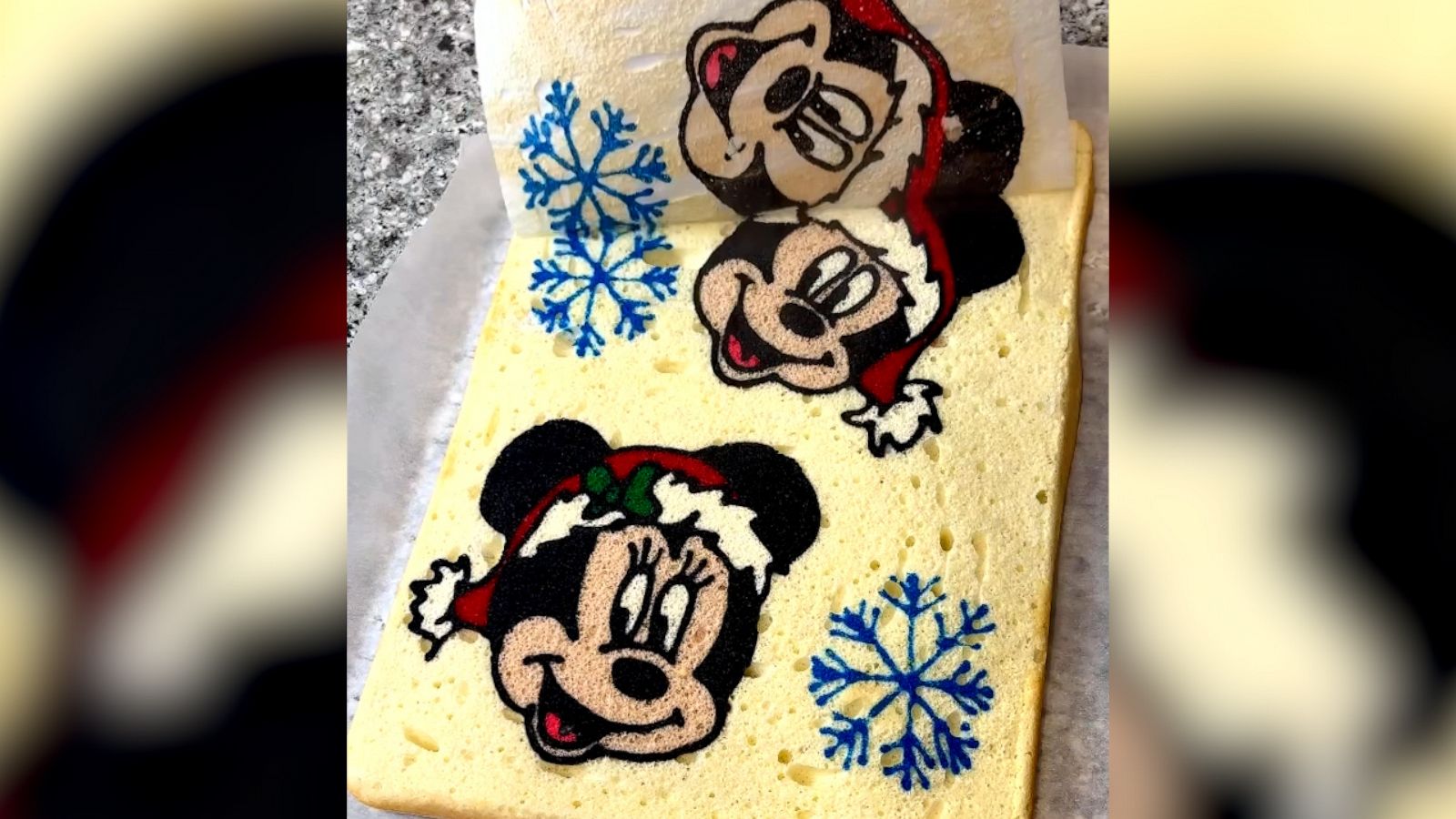 VIDEO: This woman bakes your favorite holiday characters onto cakes