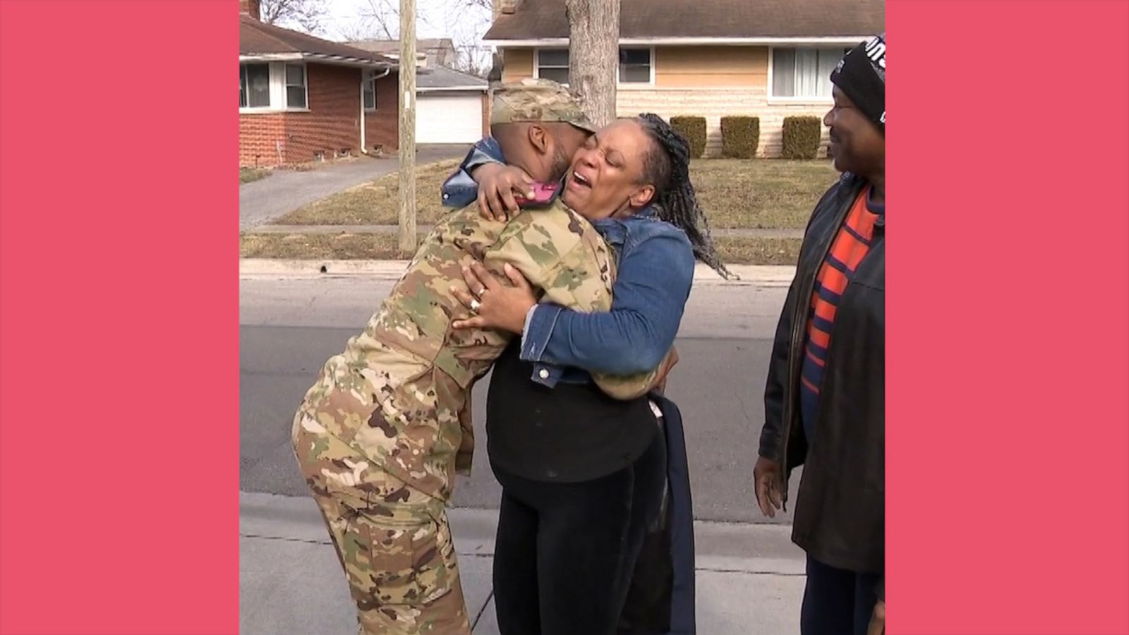 VIDEO: Watch this military parent's reaction when their son surprises them as their gift