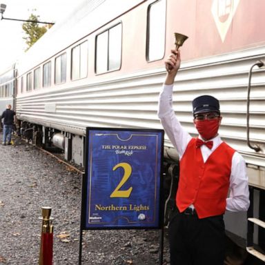 VIDEO: A behind the scenes look at the real-life Polar Express