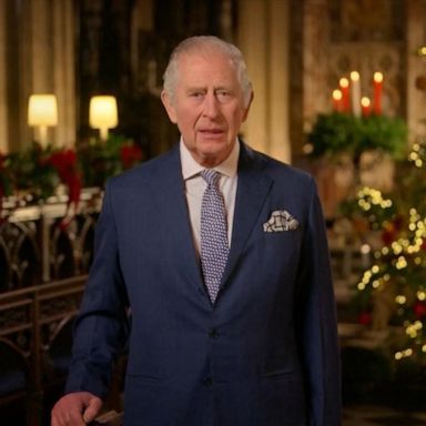 VIDEO: King Charles delivers 1st Christmas speech, honors late queen