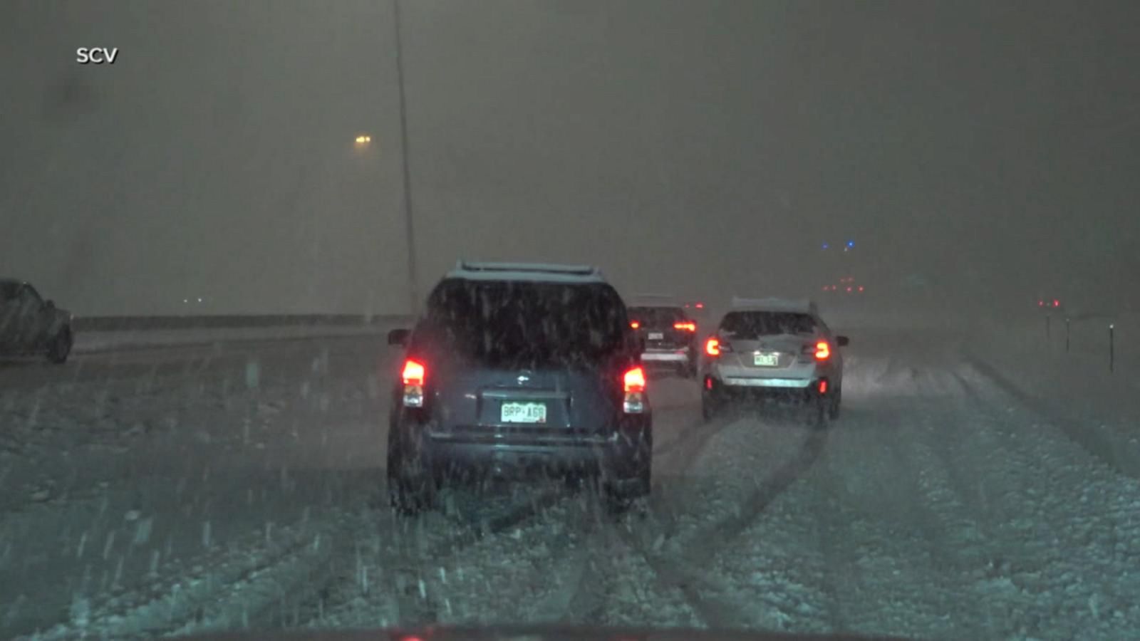 VIDEO: Winter storm descends on Denver