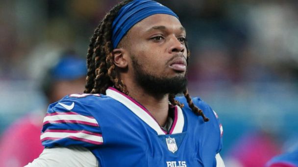 What happened to NFL player Damar Hamlin, who collapsed on the field after  suffering cardiac arrest