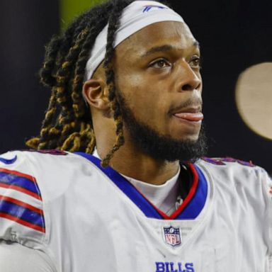 VIDEO: NFL game suspended after Bills player collapses on field