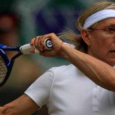 VIDEO: Martina Navratilova diagnosed with throat and breast cancer