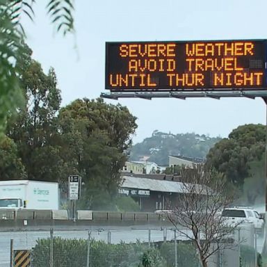 VIDEO: Bomb cyclone hits West Coast