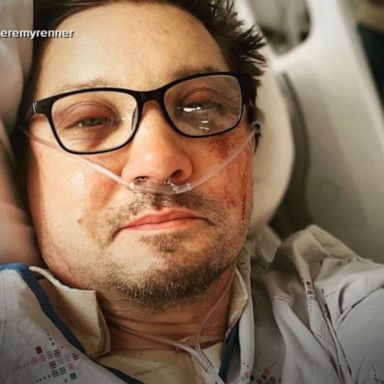 VIDEO: Jeremy Renner shares new video from hospital after snow plow accident