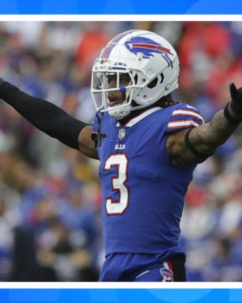 Damar Hamlin honored in Buffalo Bills' 1st game after cardiac arrest - ABC  News