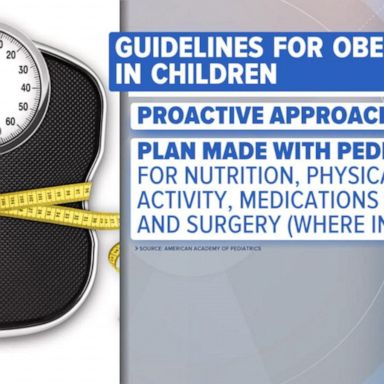 VIDEO: Doctors release new guidelines on childhood obesity 