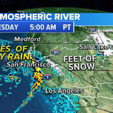 VIDEO: New round of storms hit California