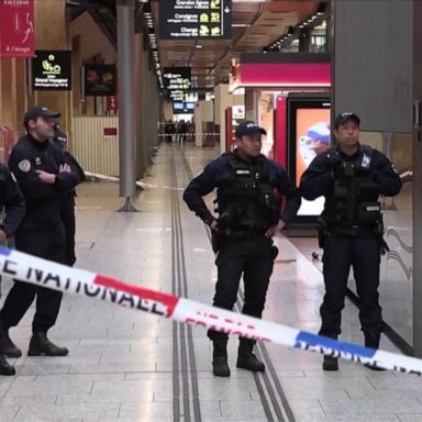 VIDEO: 6 people stabbed at train station in Paris 