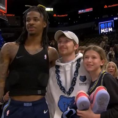 VIDEO: NBA player gives gift to young fan who had memento stolen