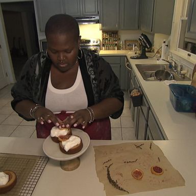 VIDEO: Woman finds joy in baking while waiting for stem cell transplant