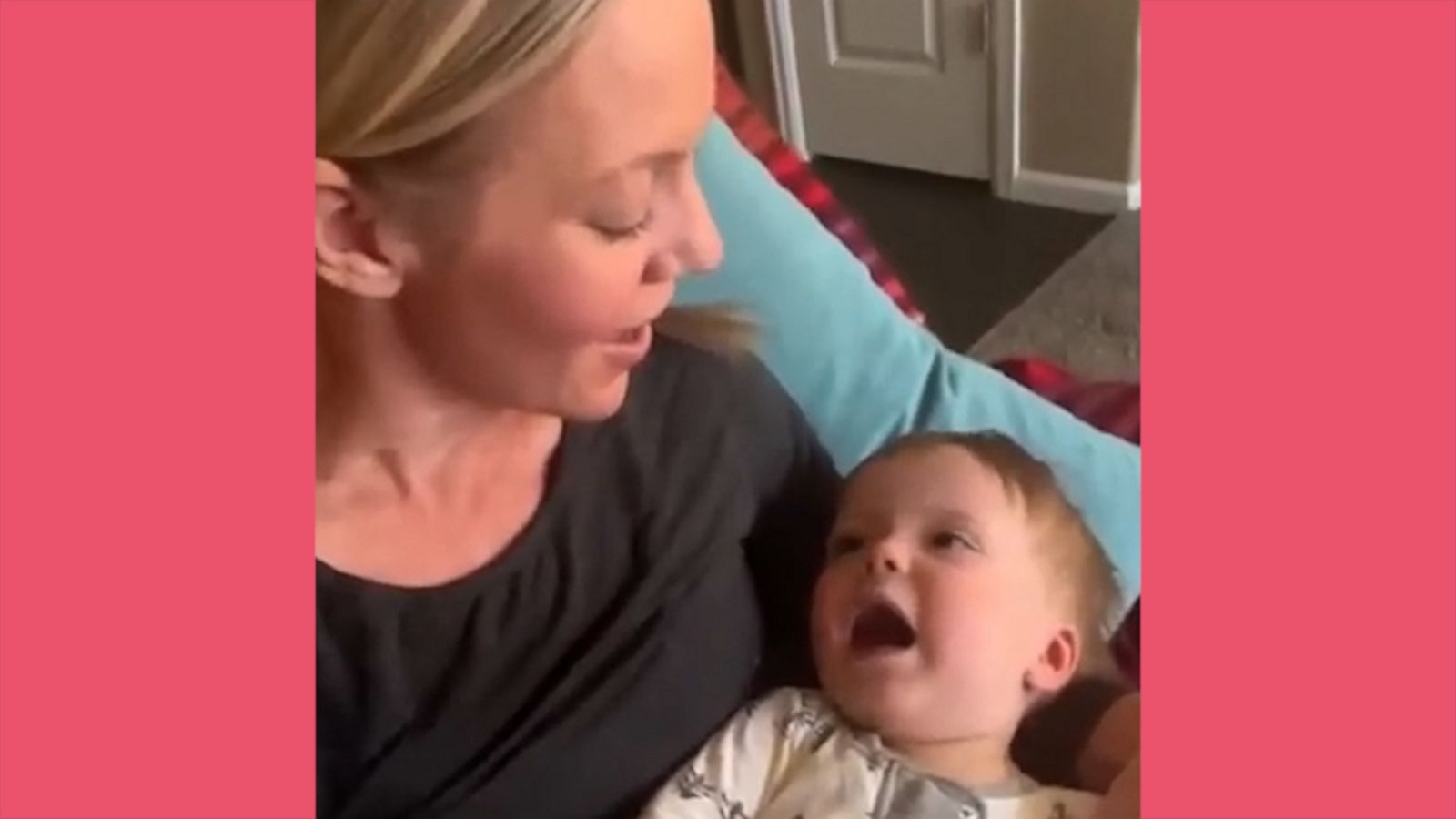 VIDEO: Watch this baby adorably sing along with his mom