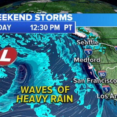 VIDEO: Latest forecast, storms and conditions