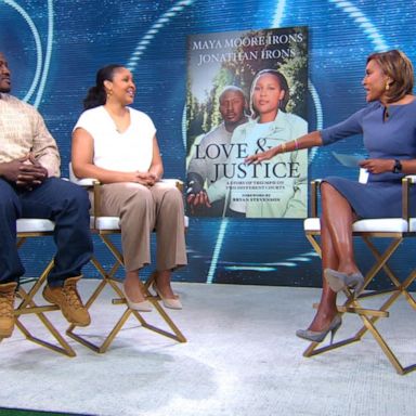 VIDEO: Maya Moore and Jonathan Irons talk about new book, 'Love & Justice'