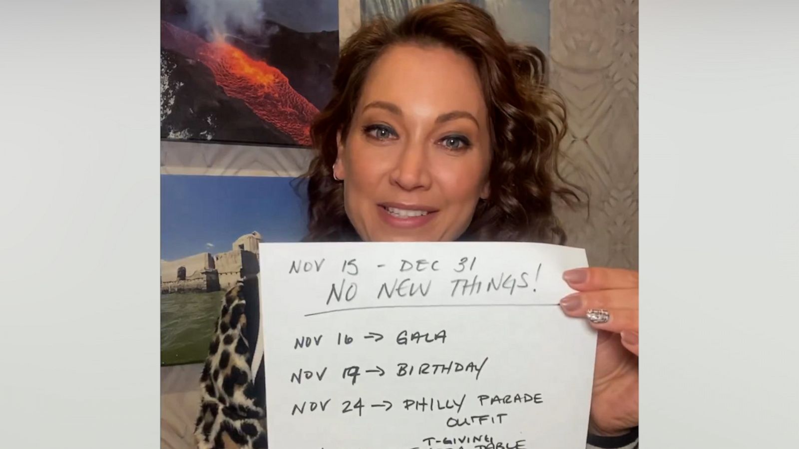 VIDEO: Ginger Zee takes on the 'No New Things' challenge