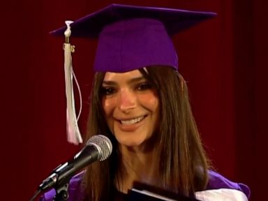 WATCH:  Emily Ratajkowski gives commencement speech at Hunter College: ‘Joy is underrated’