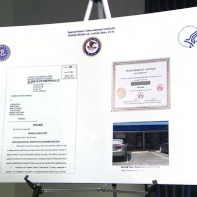 VIDEO: Feds announce takedown of fake nursing diploma scheme