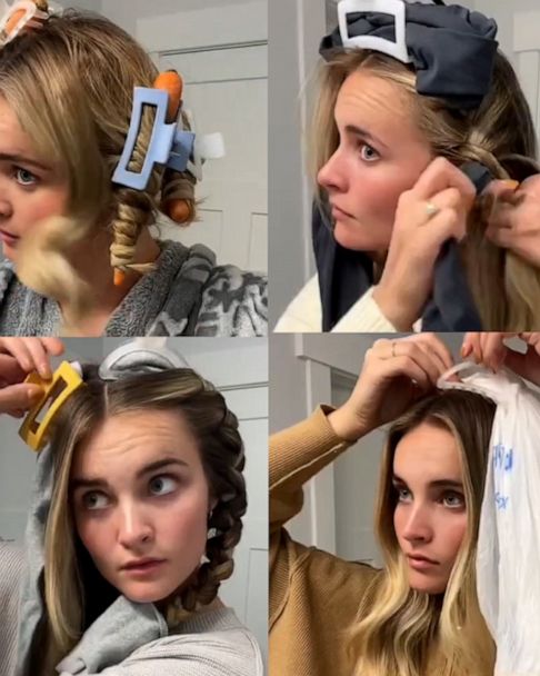 4 hacks to curl your hair using household items - Good Morning America