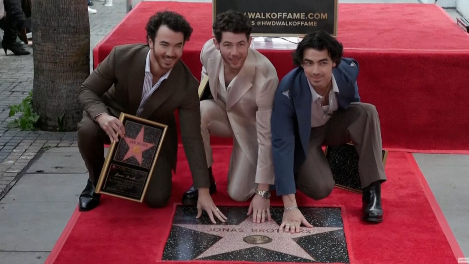 Jonas Brothers' Walk of Fame Star Unveiled – NBC Los Angeles