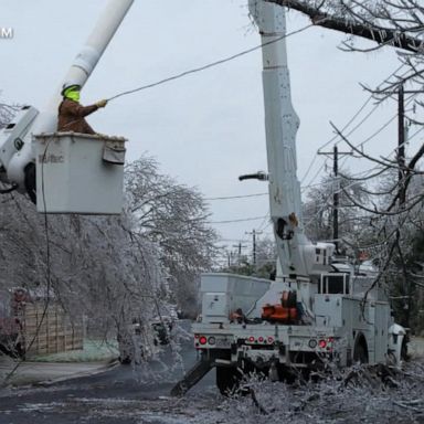 VIDEO: Deadly ice storm leaves thousands without power