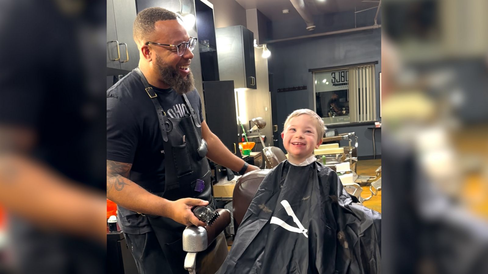 VIDEO: The story behind viral video of barber and young client with Down syndrome