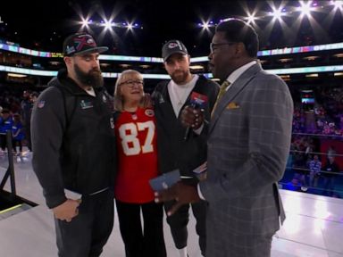 Donna Kelce Shows Off Her Split Eagles-Chiefs Game Day Fit