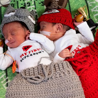 VIDEO: Kansas City Chiefs’ tiniest fans are ready for the Super Bowl