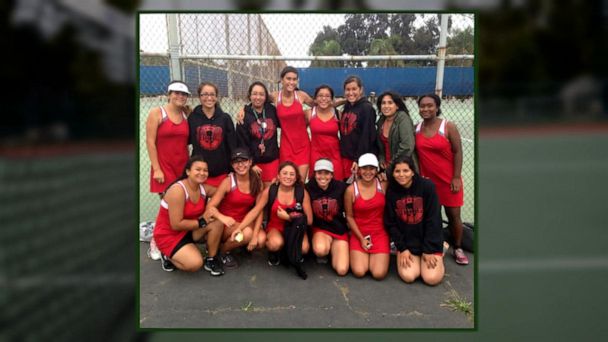 Video Tennis coach inspires student-athletes on courts - ABC News