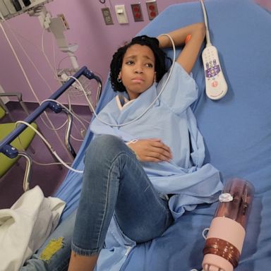 VIDEO: 10-year-old girl with sickle cell disease raises awareness about bone marrow donation 